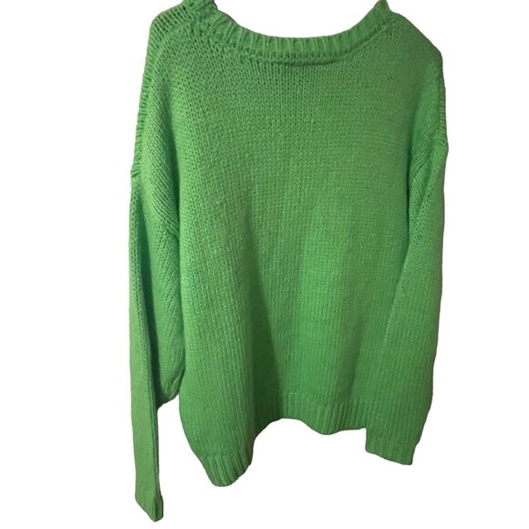 Hello Kitty Sweater Womens Green Pink Forever 21 My Melody Pullover Knit Small - Picture 13 of 16